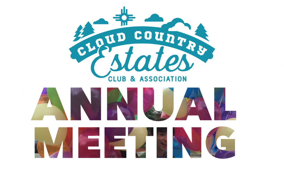 Annual Member Meeting Cloud Country Estates